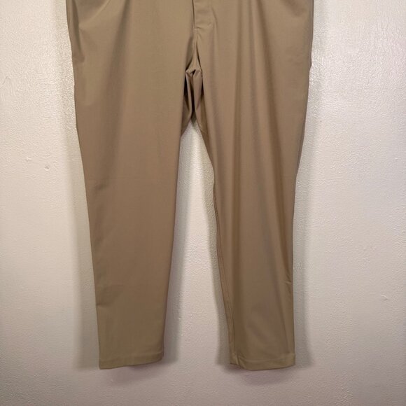 Lululemon ABC Pant Slim Fit 42x32 Brown Khaki Warpstreme 4-Way Stretch NWT - Picture 11 of 14